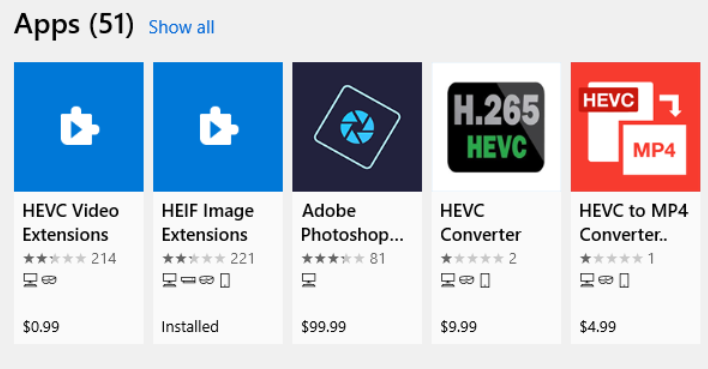 Cómo instalar códecs HEVC gratuitos en Windows 10 (para video H.265)