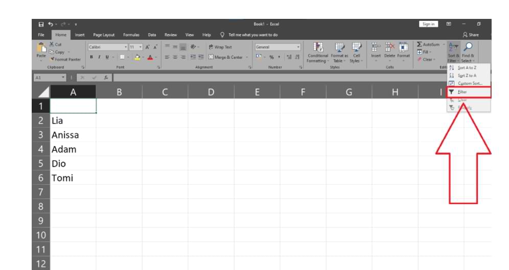 Cómo ordenar varios datos en Excel rápidamente