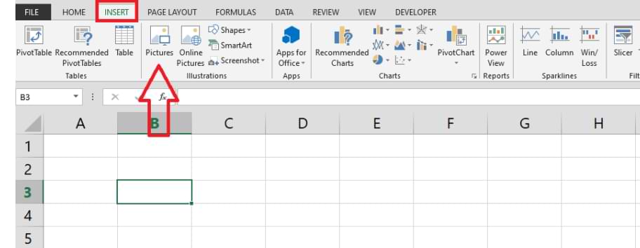 Cómo agregar imágenes en Microsoft Excel