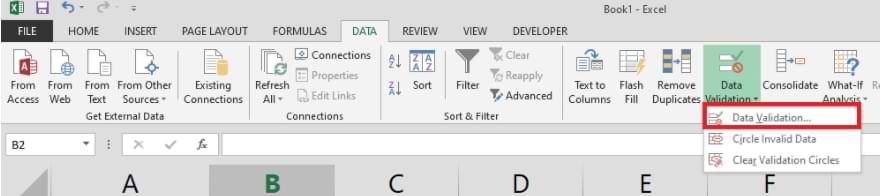 Cómo crear una lista desplegable en Microsoft Excel