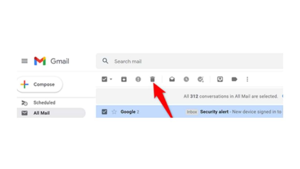 Cómo eliminar todos los correos electrónicos de Gmail a la vez