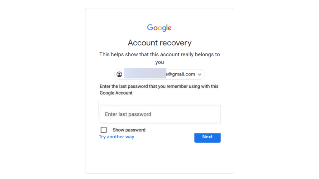 Cómo restaurar la cuenta de Google