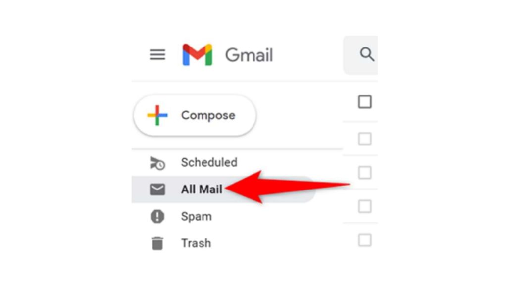 forma de eliminar todos los correos electrónicos en Gmail