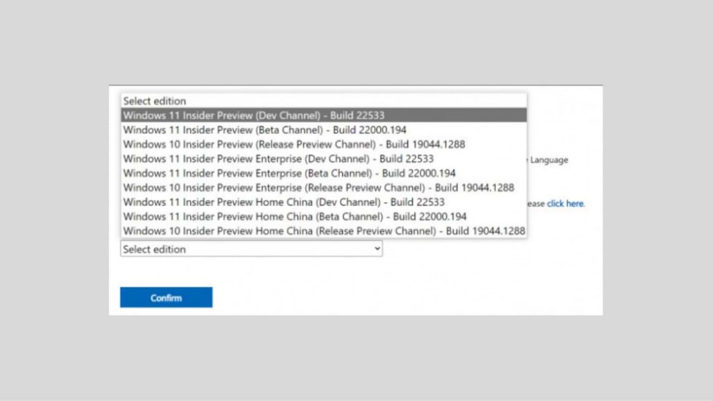 Descargar archivo oficial ISO – Windows 11 Insider Build 22533