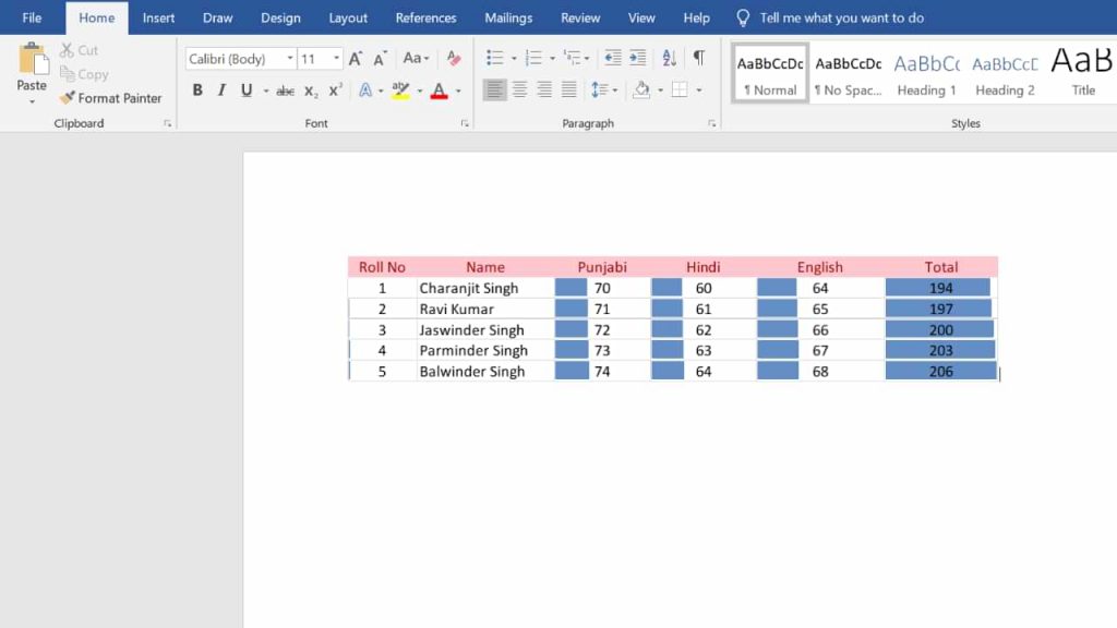 Cómo cambiar tablas de Excel a Word