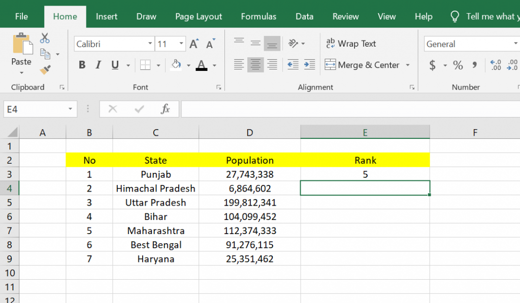 Cómo clasificar en MS Excel