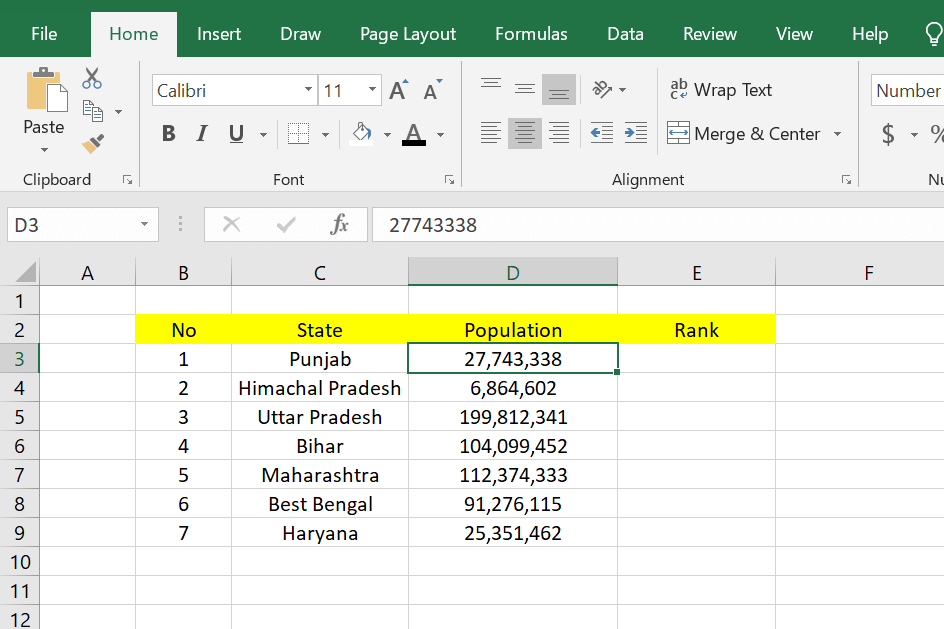 Cómo clasificar en Microsoft Excel